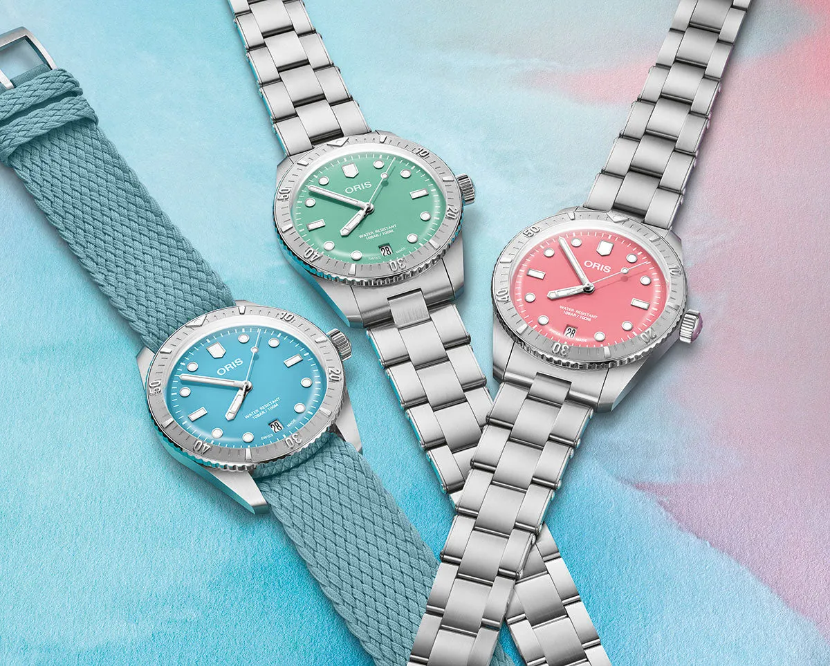 Divers Sixty-Five Cotton Candy Steel