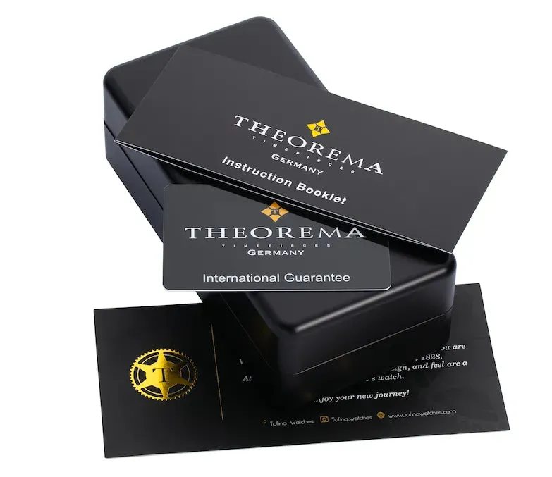Dual-time Copenhagen by Theorema, Germany GM-111-8 |Silver|
