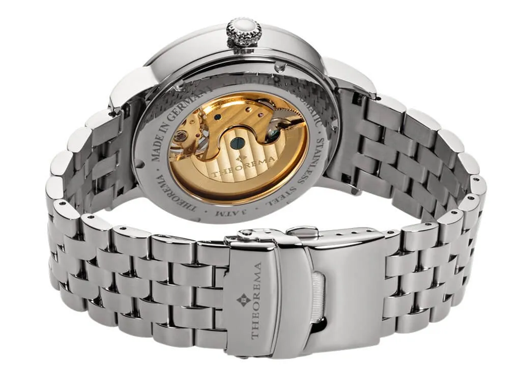 Dual-time Copenhagen by Theorema, Germany GM-111-8 |Silver|