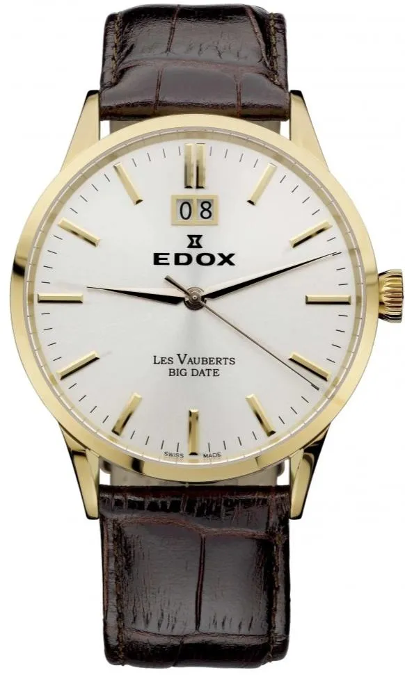 Edox Les Vauberts Big Date 63001 37R AIR