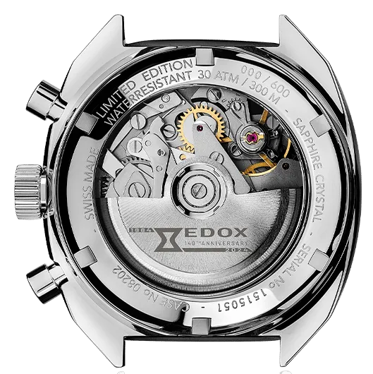 Edox Sportsman Chronographe Automatic Grey Limited Edition
