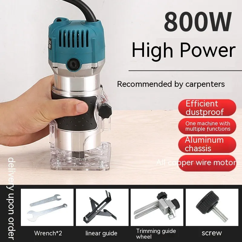 Electric Woodworking Trimmer Slotting Tool