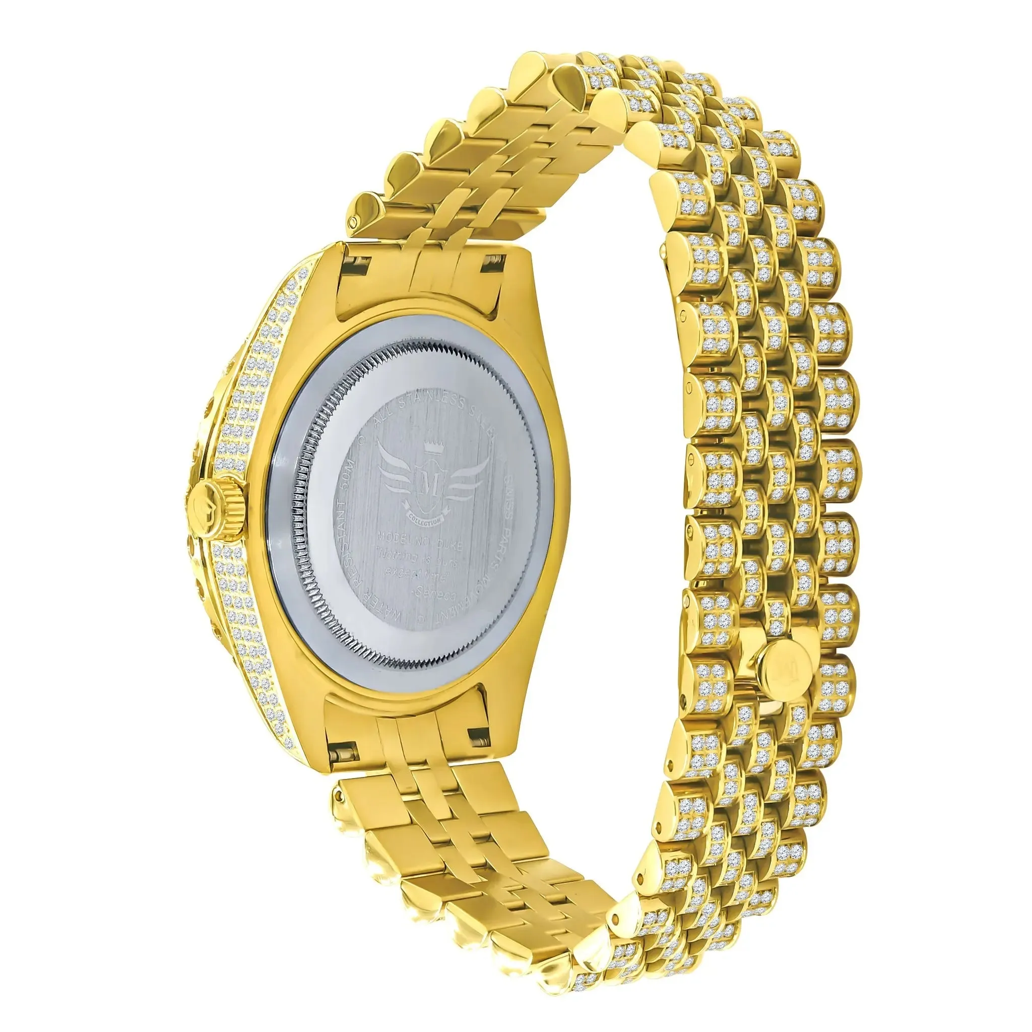 ELEGANT CRYSTAL-ADORNED TIMEPIECE | 530832