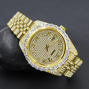 ELEGANT CRYSTAL-ADORNED TIMEPIECE | 530832