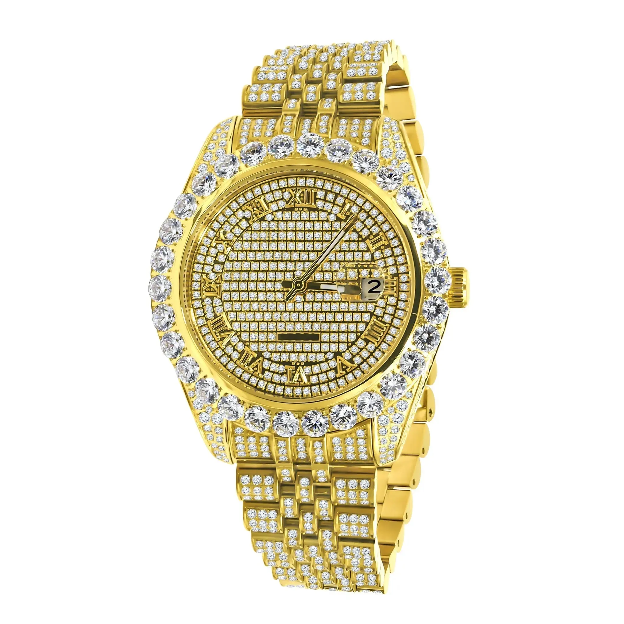 ELEGANT CRYSTAL-ADORNED TIMEPIECE | 530832