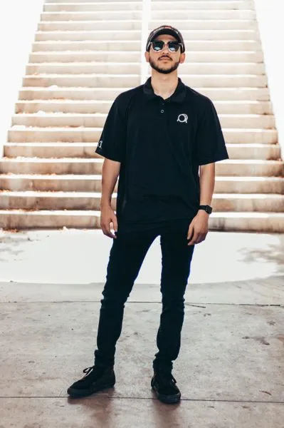 Embroidered Signature Logo Performance Polo