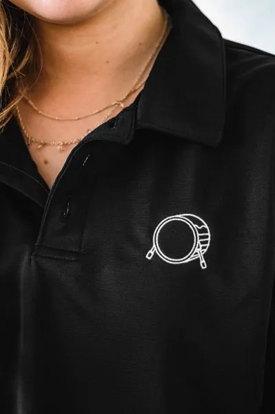 Embroidered Signature Logo Performance Polo