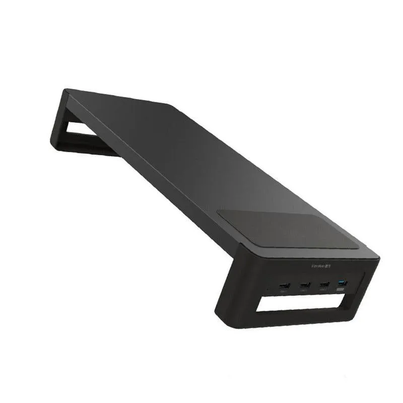 Enhanced Desktop Monitor with Built-in Storage Base