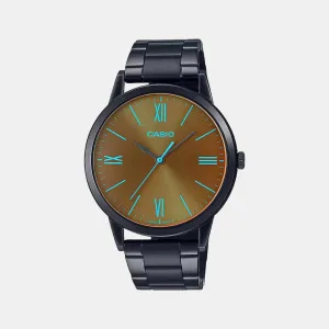 Enticer Men's Analog Stainless Steel Watch A2004 - MTP-E600B-1BDF