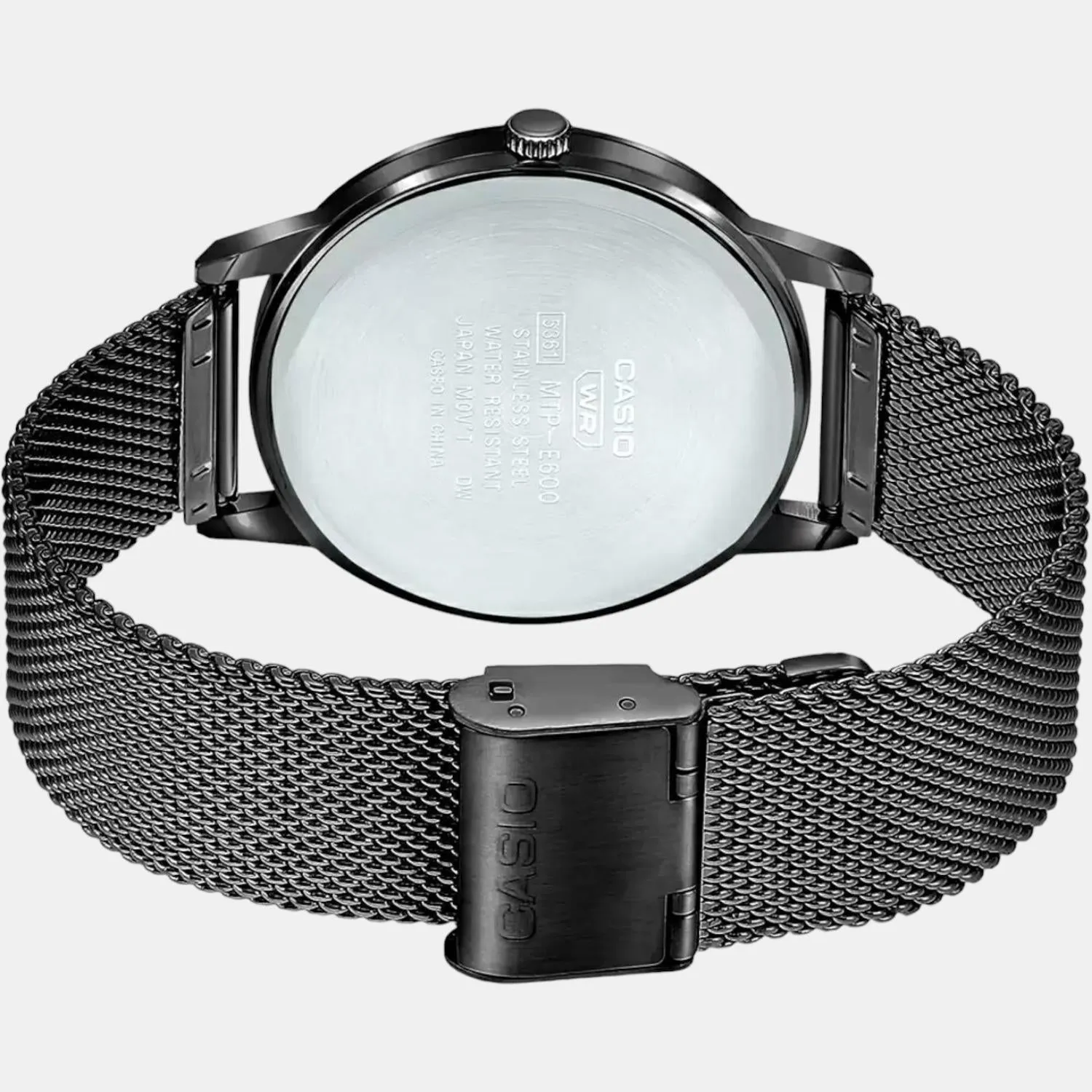 Enticer Men's Analog Stainless Steel Watch A2005 - MTP-E600MB-4BDF