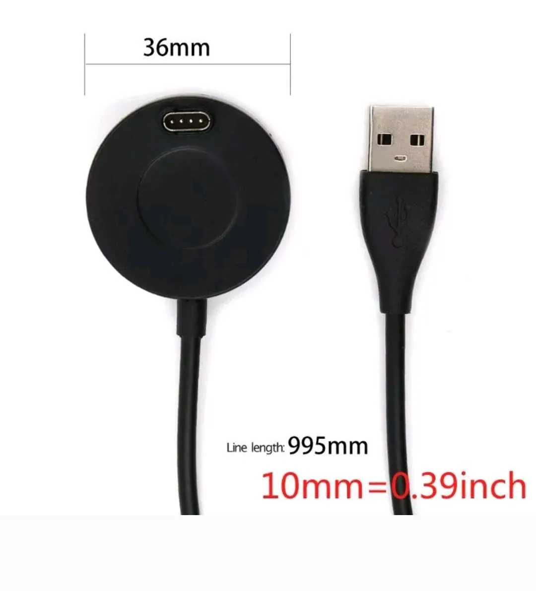 Fenix 6 and 5 models / 935/945/Vivoactive 3 fast charging magnetic suction base charging cable