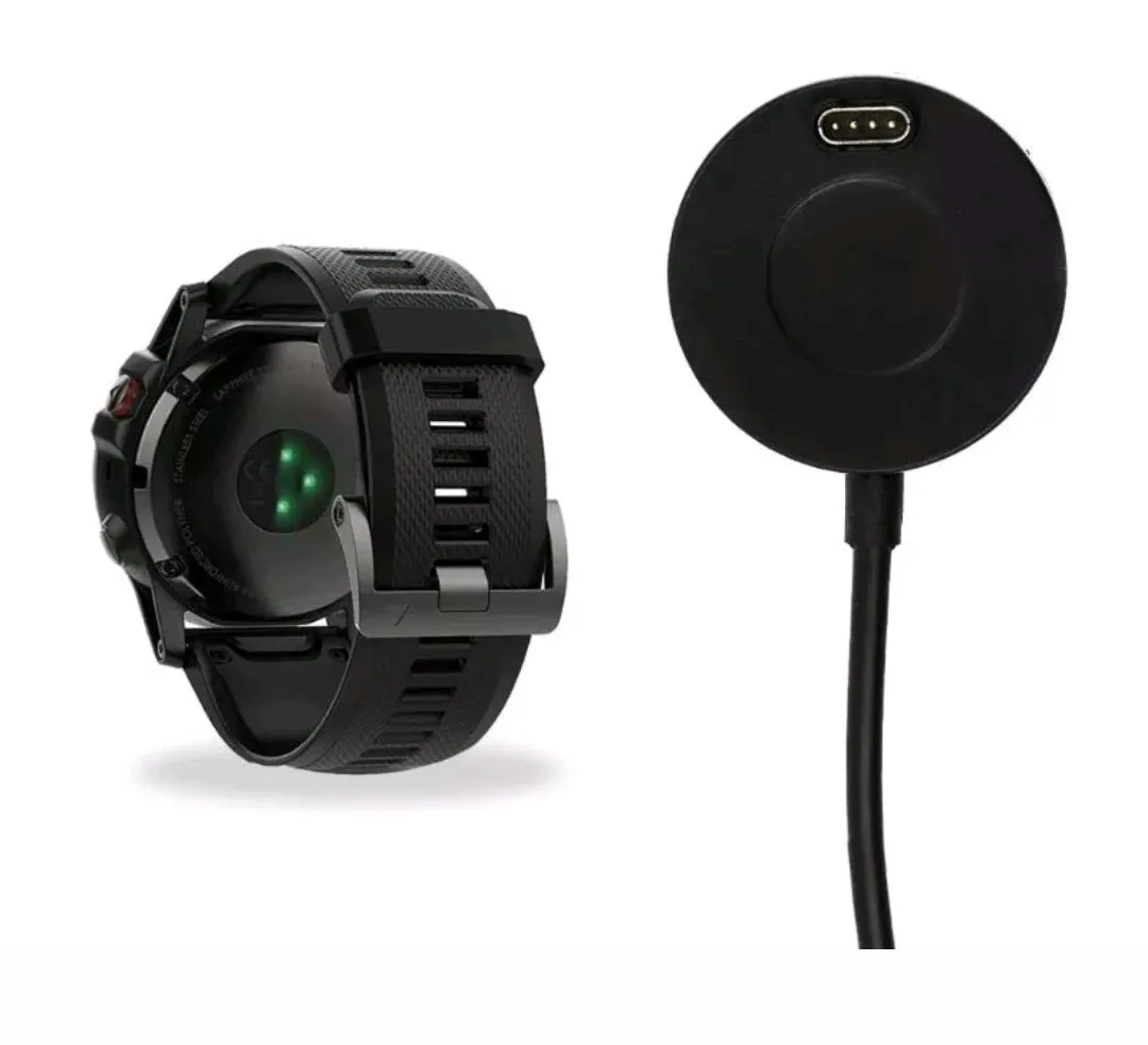 Fenix 6 and 5 models / 935/945/Vivoactive 3 fast charging magnetic suction base charging cable