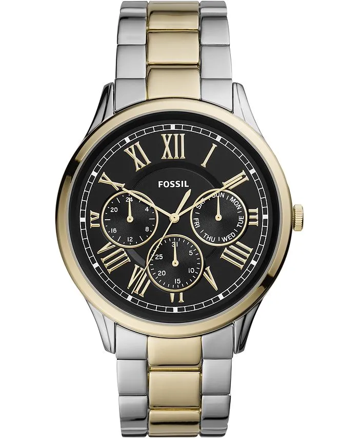 Fossil FS5704 Pierce Two-Tone Stainless Steel Bracelet 44mm Men Watches Lexor Miami