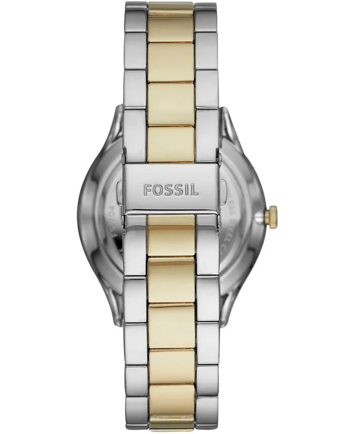 Fossil FS5704 Pierce Two-Tone Stainless Steel Bracelet 44mm Men Watches Lexor Miami