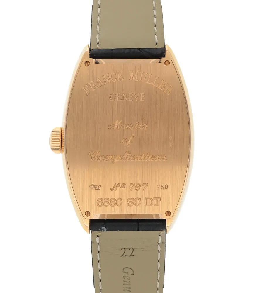 Franck Muller Cintree Curvex 18K Rose gold Men's Watch
