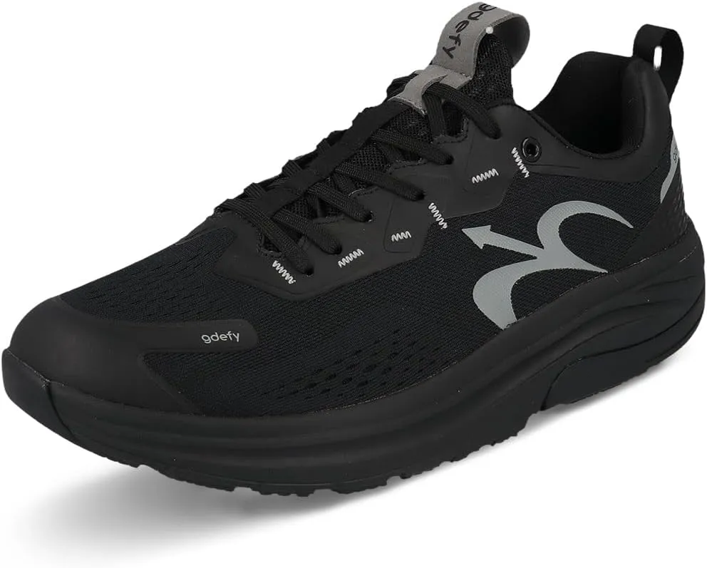 G-DEFY Mehalef Womens Cross Trainer Shoe | Heel Support | VersoShock Technology for Pain Associated with Prolonged Standing or Walking | Arch Support | Diabetic Shoes | Wide Shoes | Free Orthotic