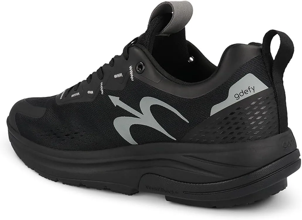 G-DEFY Mehalef Womens Cross Trainer Shoe | Heel Support | VersoShock Technology for Pain Associated with Prolonged Standing or Walking | Arch Support | Diabetic Shoes | Wide Shoes | Free Orthotic