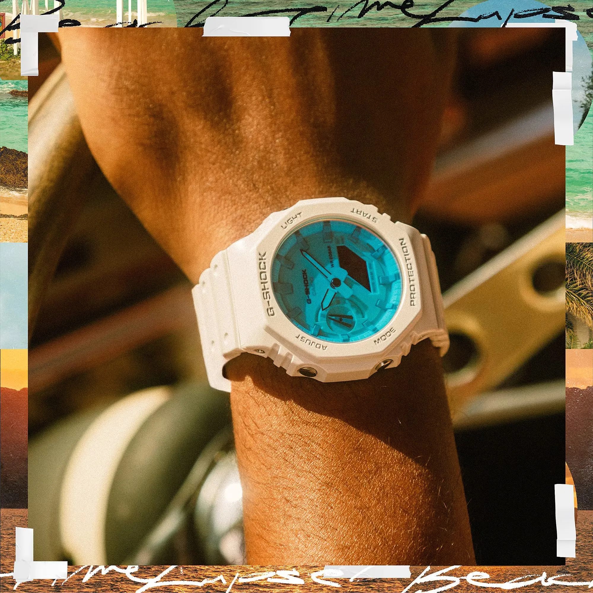 G Shock Beach Time Lapse Series GA2100TL-7A