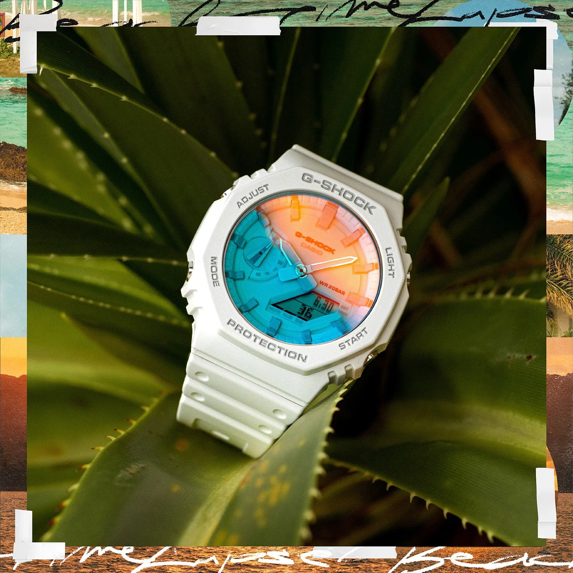 G Shock Beach Time Lapse Series GA2100TL-7A