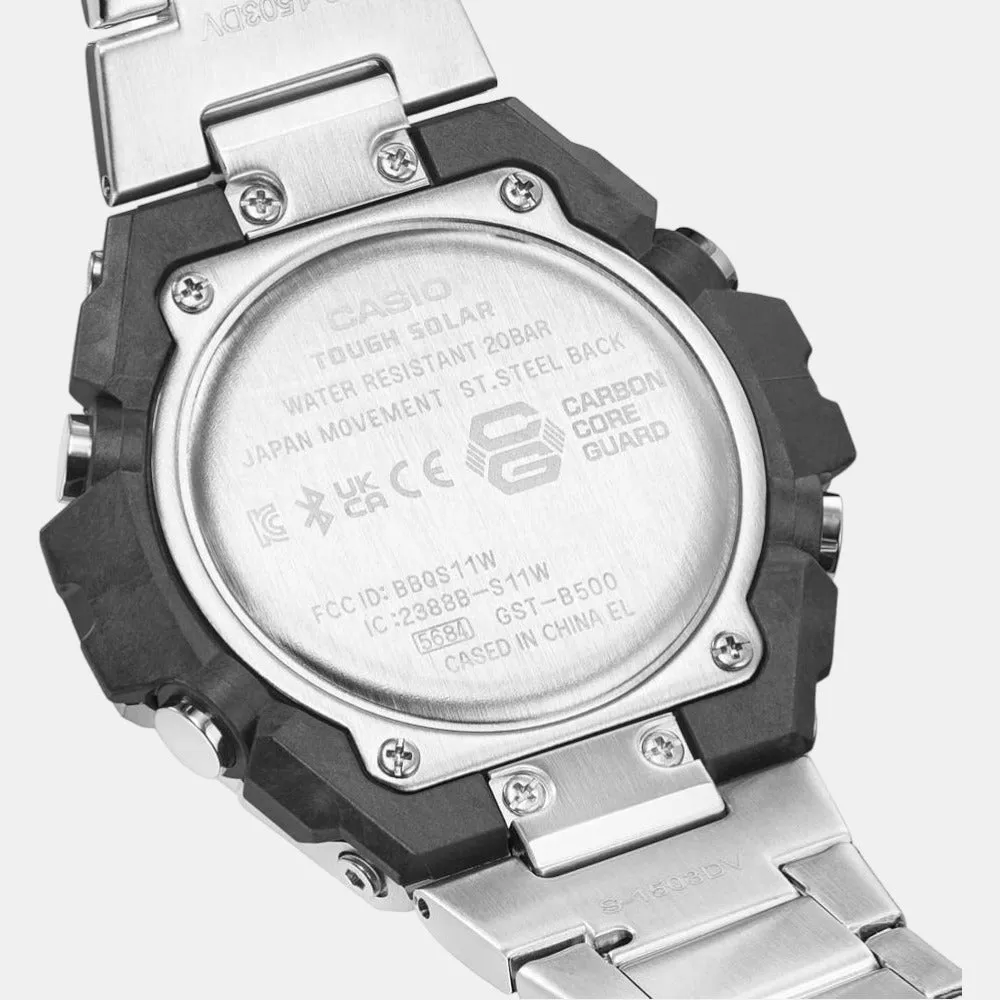 G-Shock Men's Analog-Digital Stainless Steel Watch G1235 - GST-B500D-1ADR