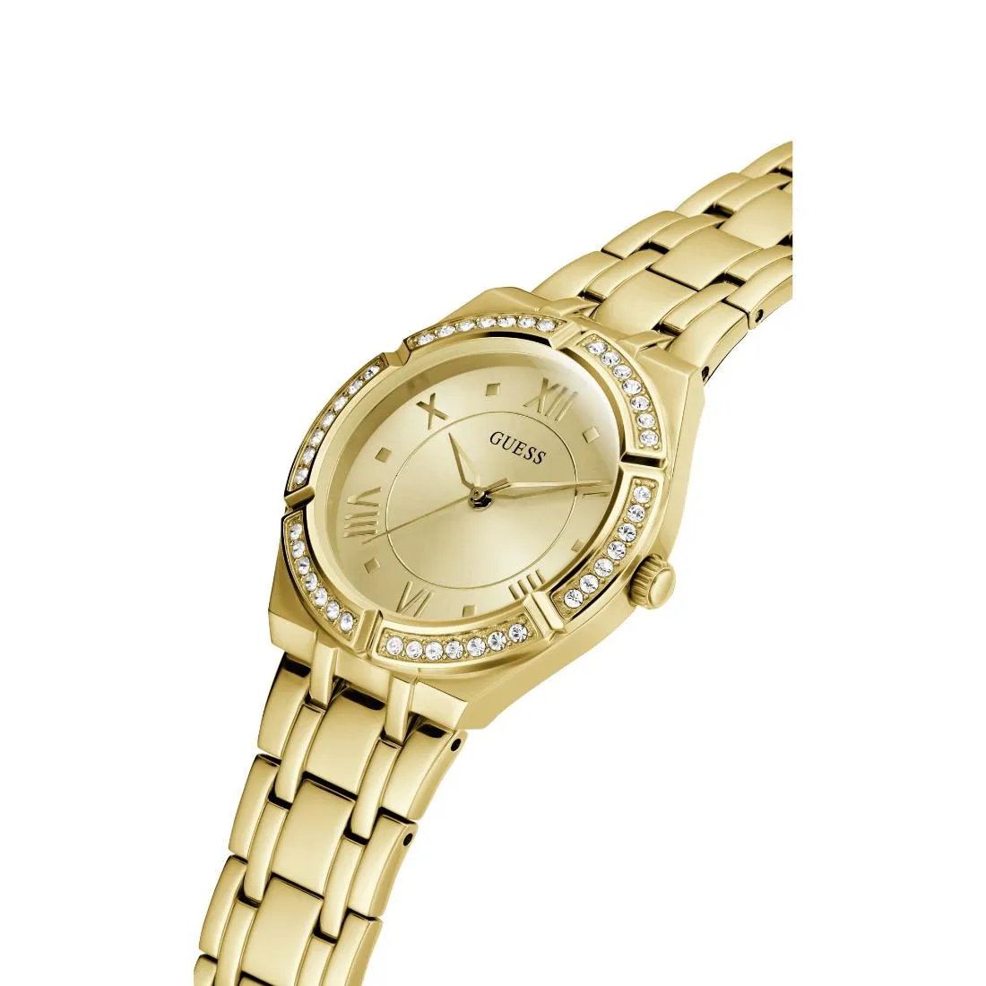 Guess Champagne Dial 36 mm Women Analog Watch - GW0033L2