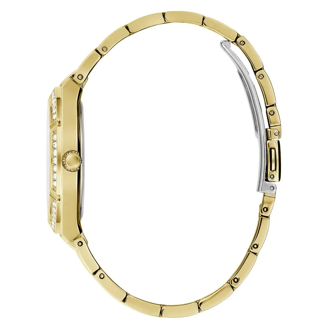 Guess Champagne Dial 36 mm Women Analog Watch - GW0033L2