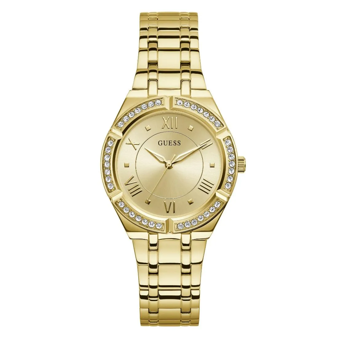 Guess Champagne Dial 36 mm Women Analog Watch - GW0033L2