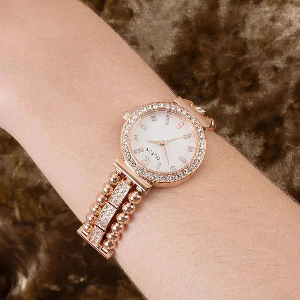 Guess Gala Ladies Rose Gold Watch GW0401L3