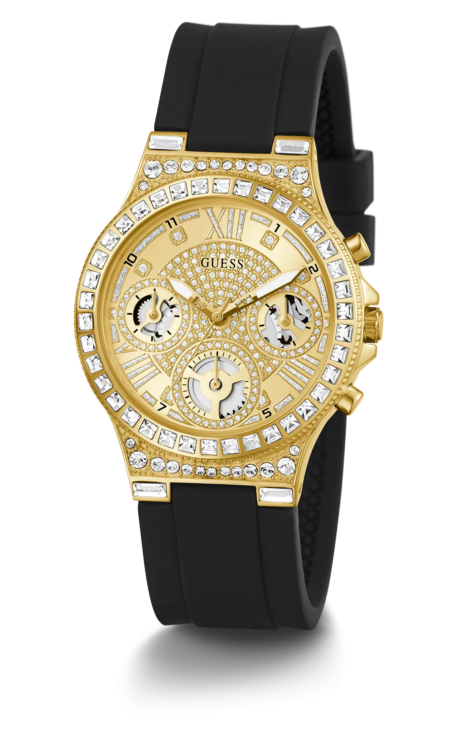 Guess Gold Dial Women Watch - GW0257L1