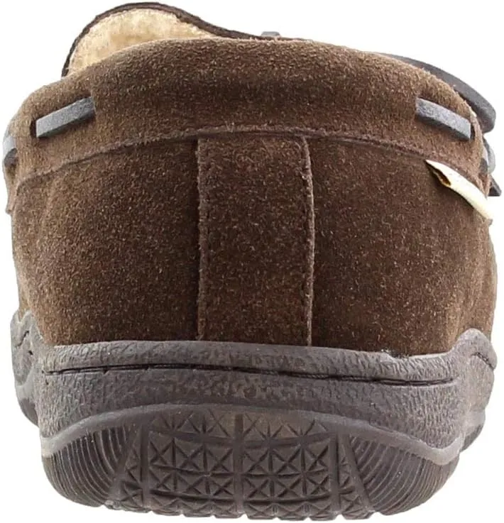 Hideaways by LB Evans Mens Morgan Moccasin Casual Slippers Casual - Brown