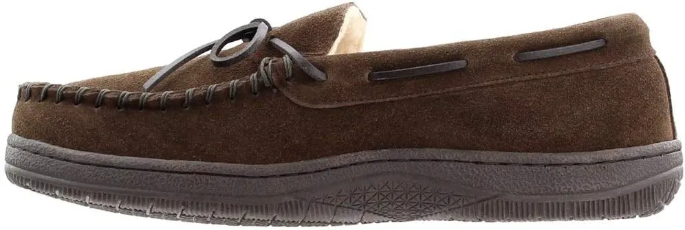 Hideaways by LB Evans Mens Morgan Moccasin Casual Slippers Casual - Brown