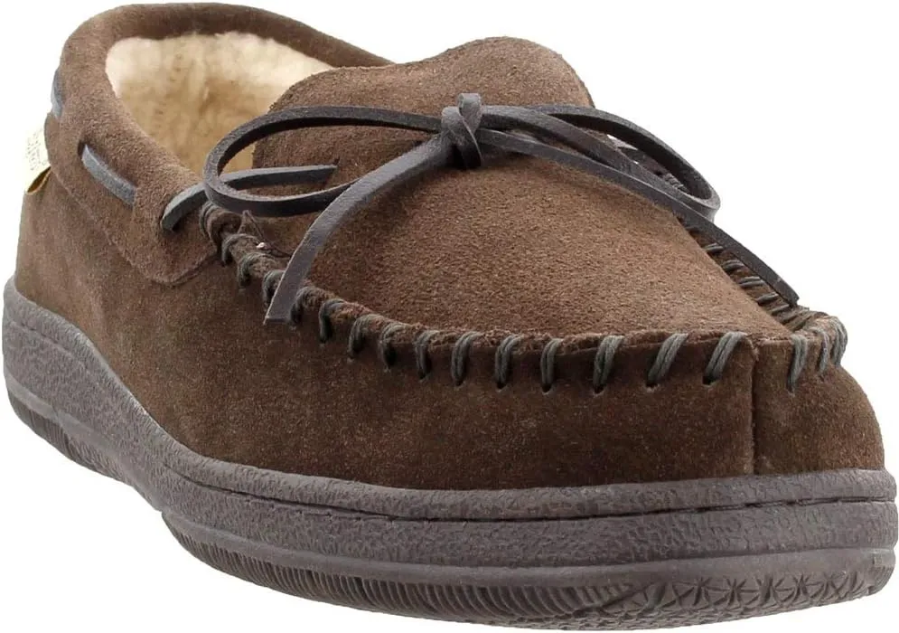 Hideaways by LB Evans Mens Morgan Moccasin Casual Slippers Casual - Brown