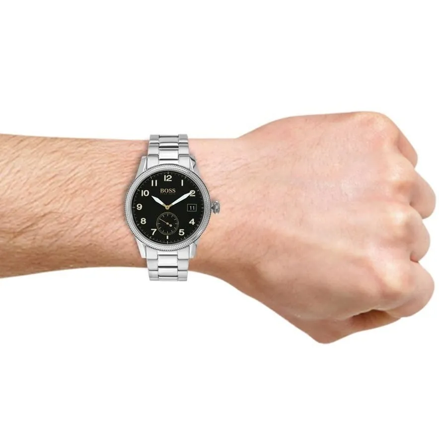 Hugo Boss Legacy Black Dial Men's Watch 1513671