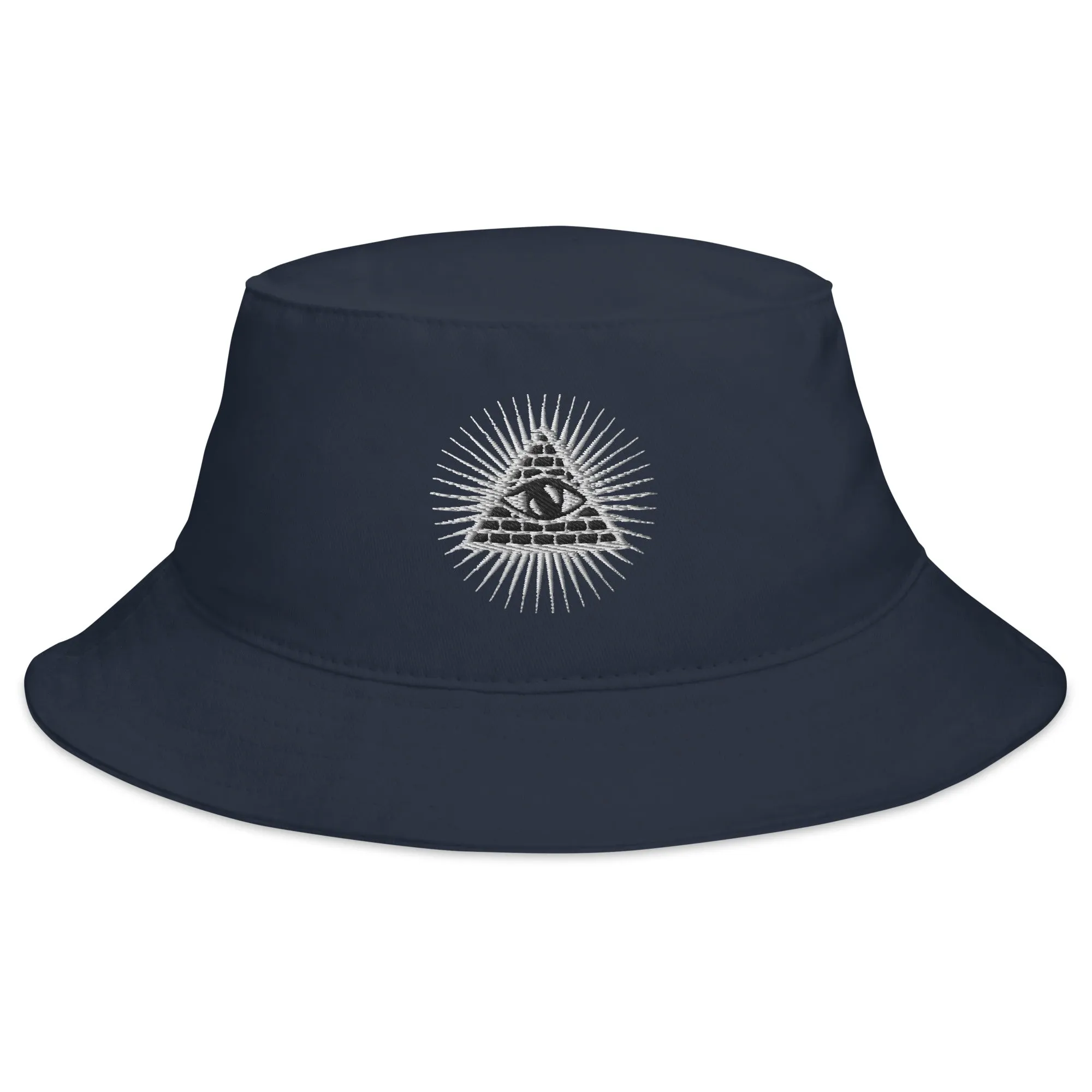 Illuminati All Seeing Psychic Eye Embroidered Bucket Hat