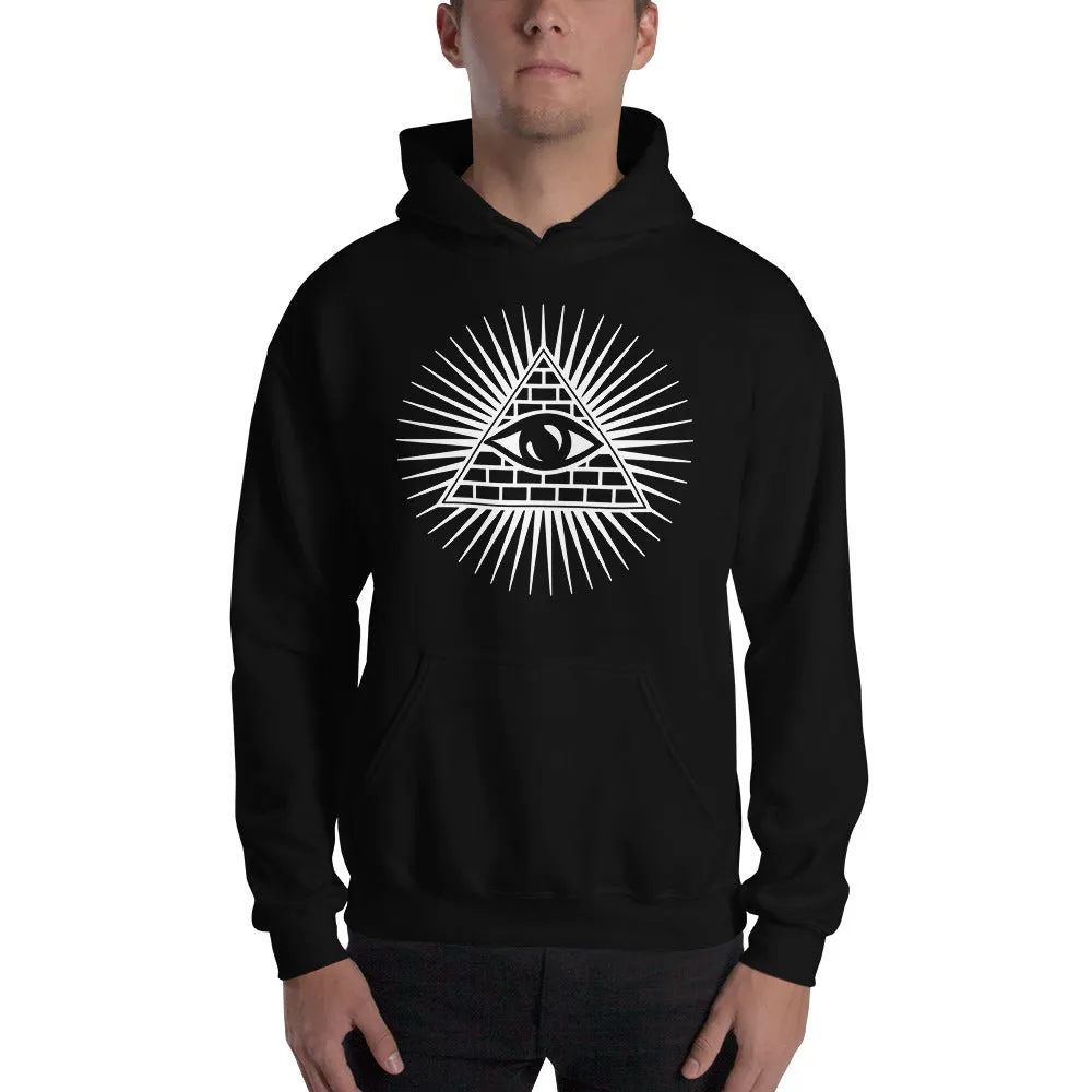 Illuminati All Seeing Psychic Eye Unisex Hoodie Sweatshirt