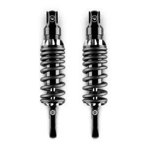 Indian Pre-Loaded Performance Shocks, Pair -Black