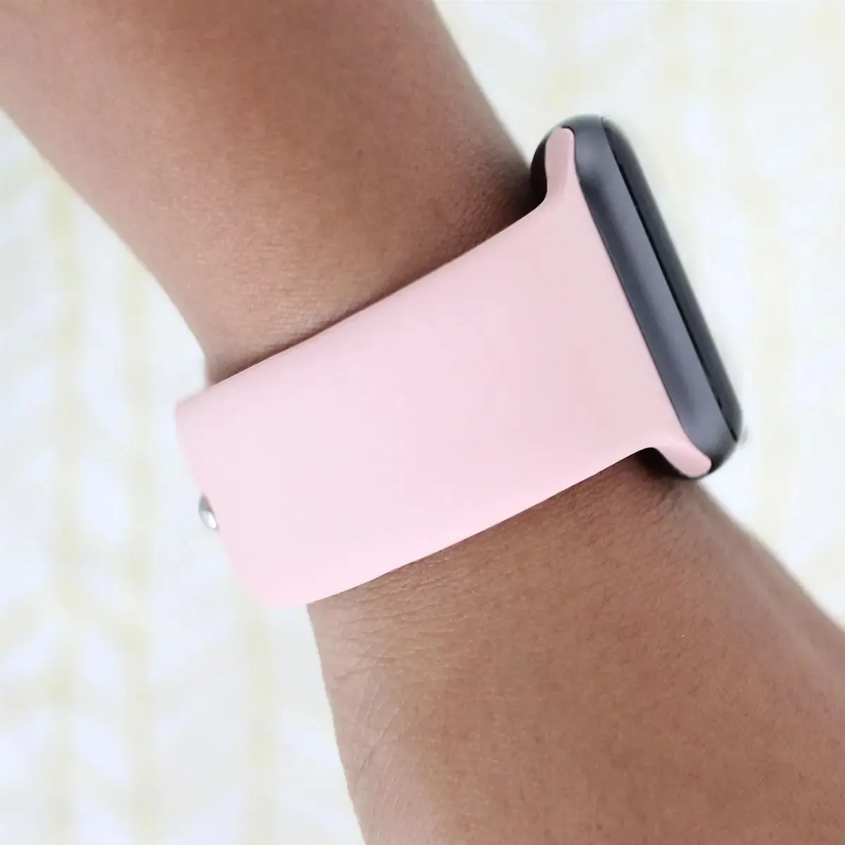 Interchangeable Silicone Watch Band-38/40/41MM- Several Solid Colors