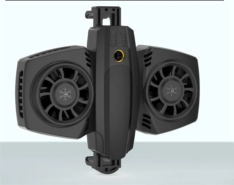 Internet Celebrity Live Broadcast Mobile Phone Radiator Temperature Control Digital Display Bracket
