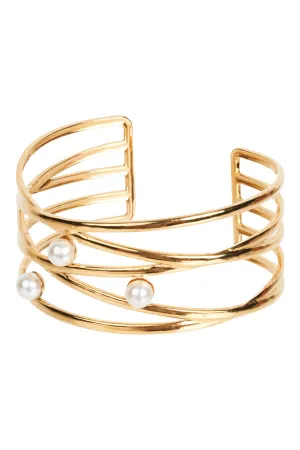 Ivy Pearl Cuff - Swirl Ivy Pearl Cuff - Swirl