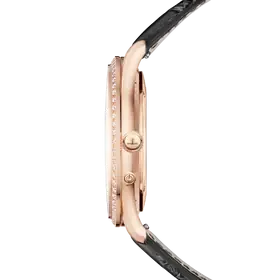 Jaeger-Lecoultre Master Ultra Thin Date 18K Rose Gold & Diamonds Unisex Watch