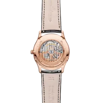 Jaeger-Lecoultre Master Ultra Thin Date 18K Rose Gold & Diamonds Unisex Watch