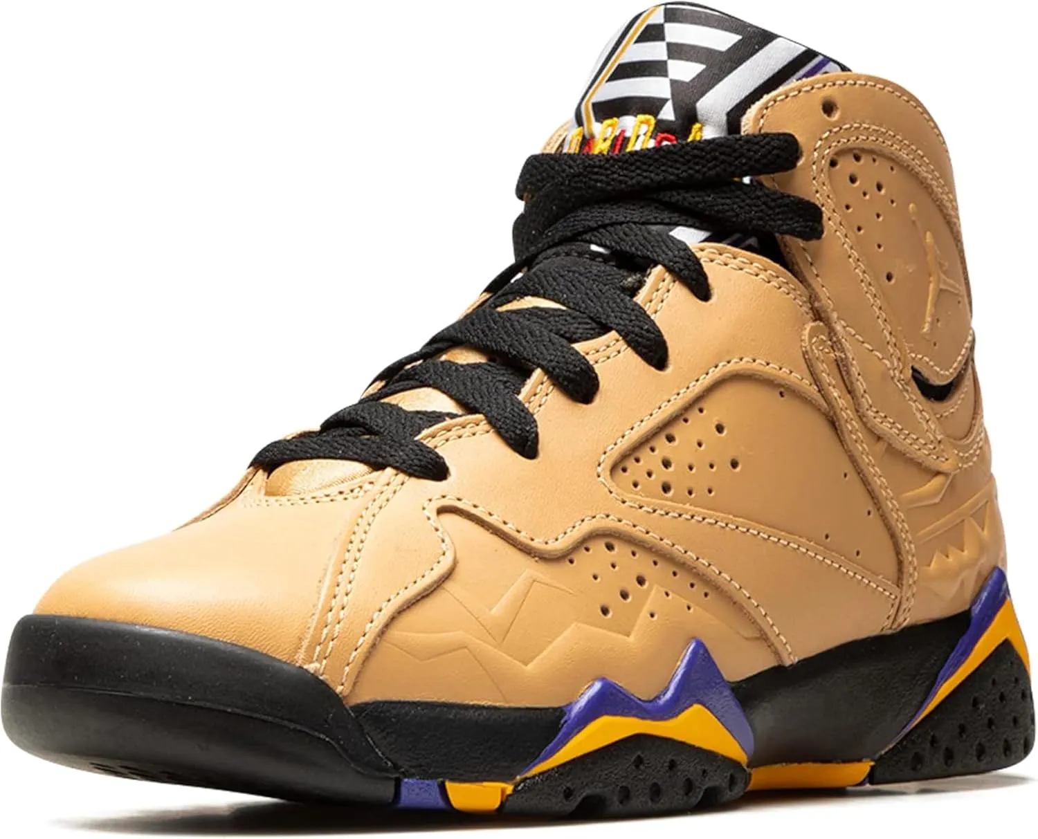 Jordan Big Kid's 7 Retro SE Afrobeats Vachetta Tan/Black-Taxi (DZ4730 200)