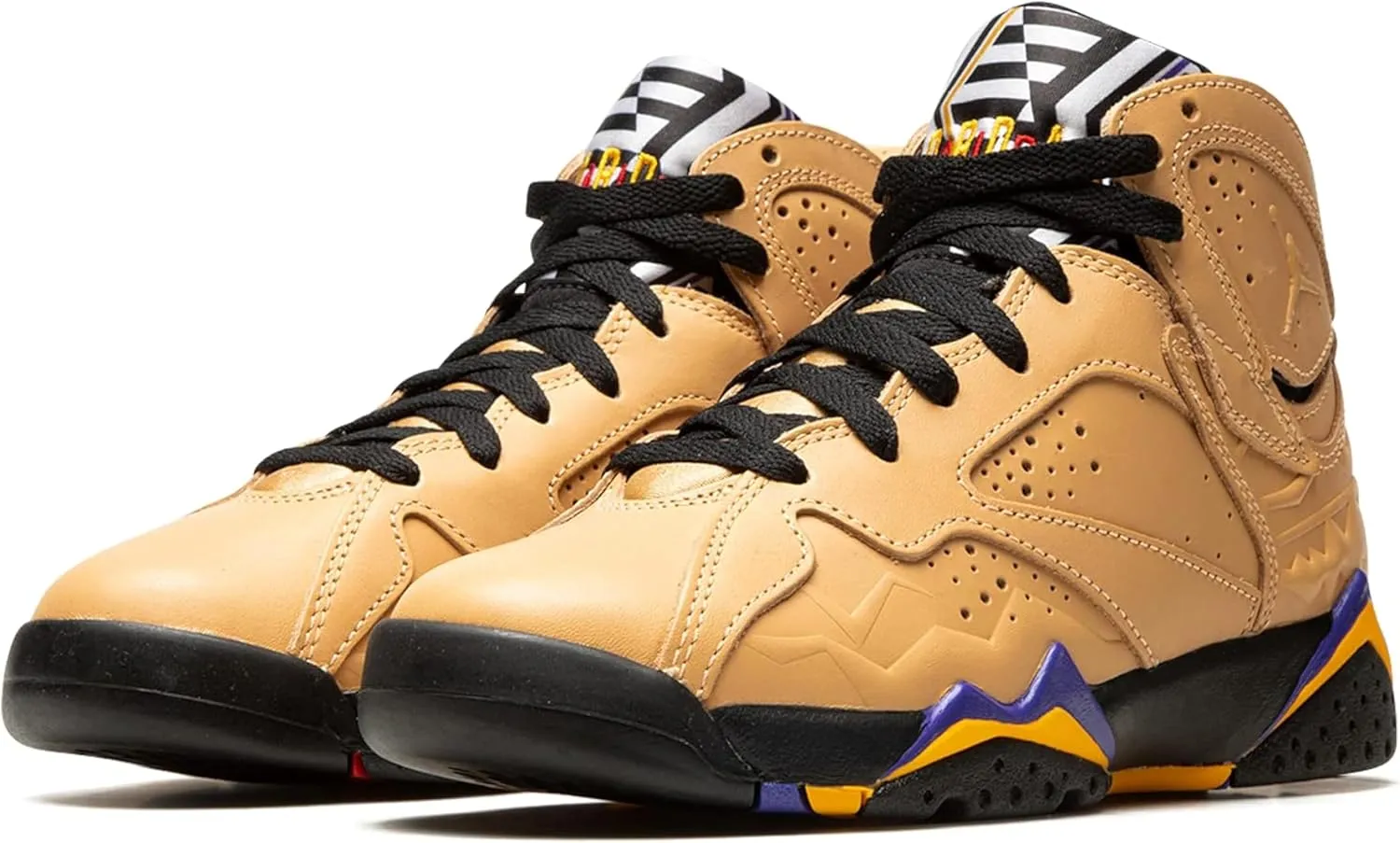 Jordan Big Kid's 7 Retro SE Afrobeats Vachetta Tan/Black-Taxi (DZ4730 200)