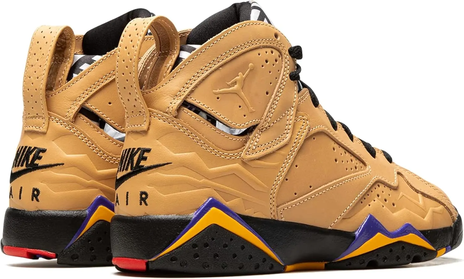 Jordan Big Kid's 7 Retro SE Afrobeats Vachetta Tan/Black-Taxi (DZ4730 200)