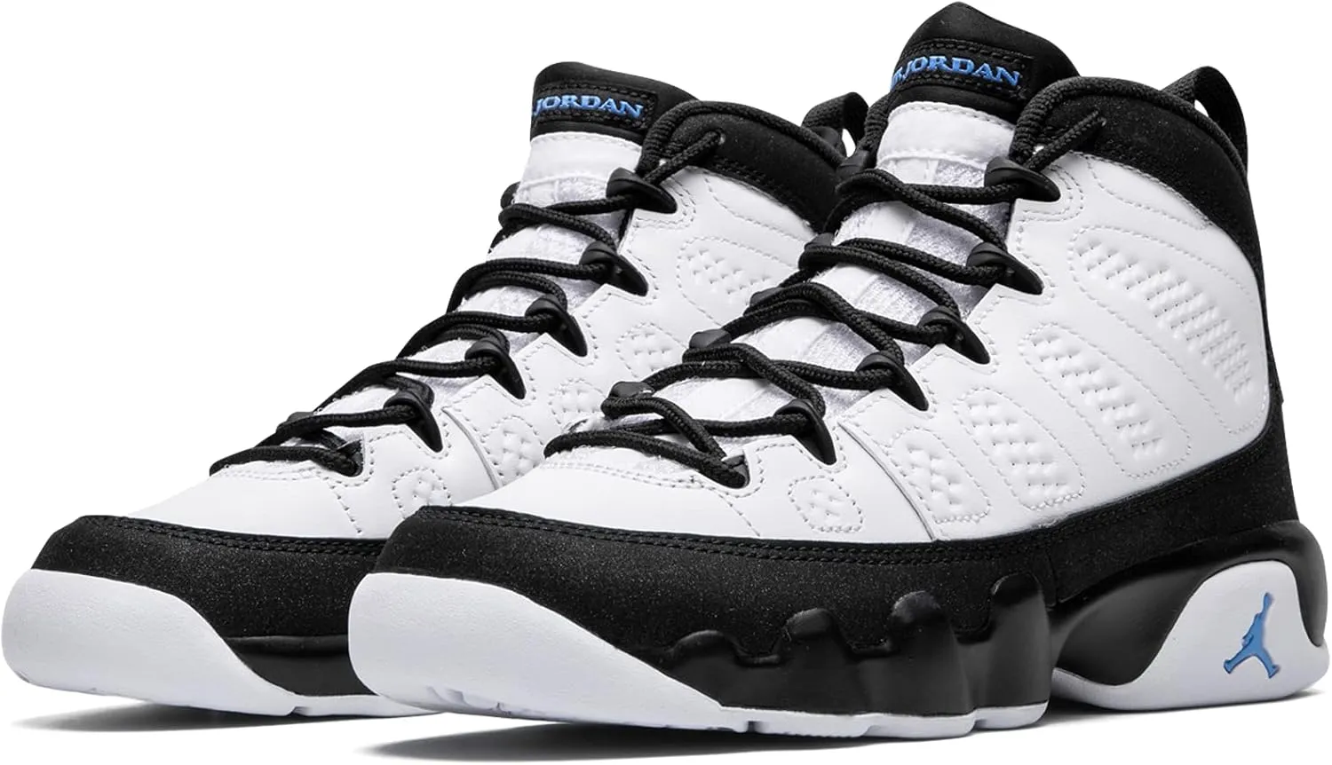 Jordan Big Kids 9 Retro University Blue/White-Black (302359 140) -