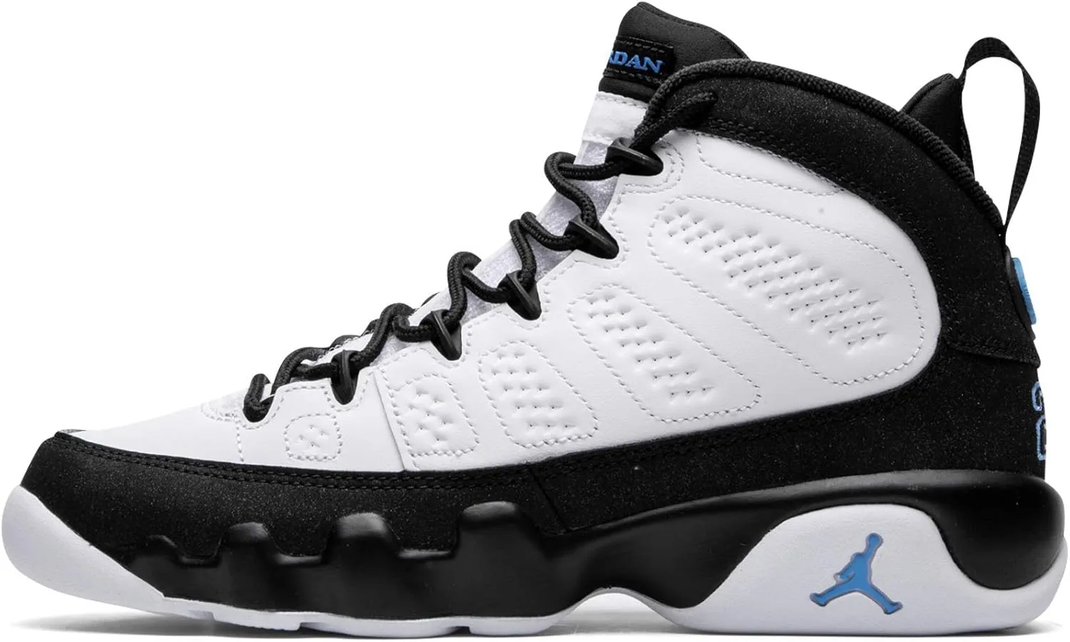 Jordan Big Kids 9 Retro University Blue/White-Black (302359 140) -