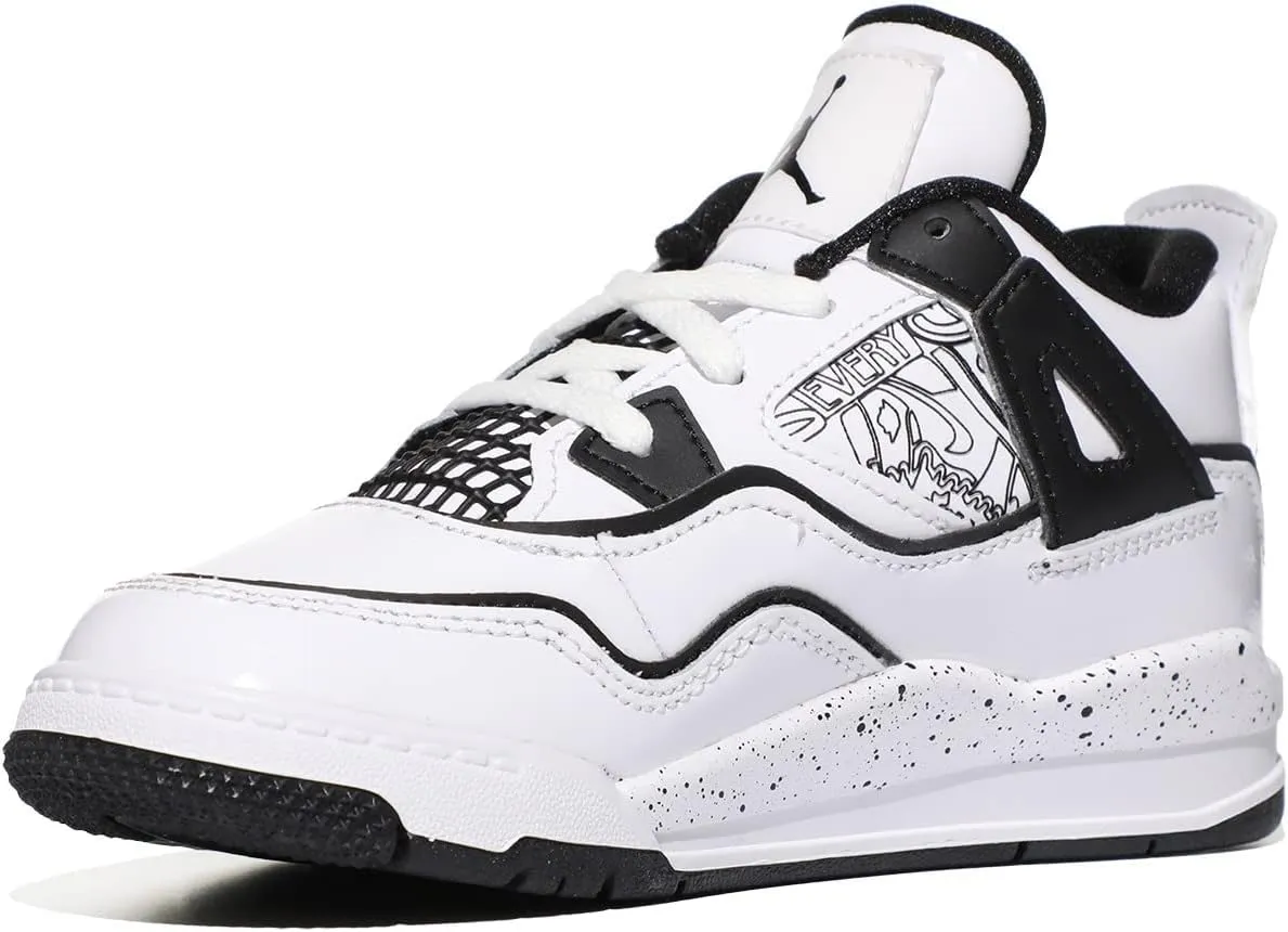 Jordan Jordan 4 Retro SE (Infant/Toddler) White/Black/Volt 9 Toddler M
