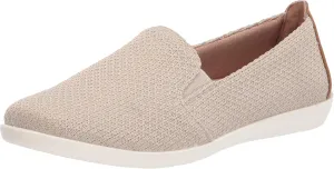 LifeStride Women's Next Level Slip-On Sneaker, Cream, 7