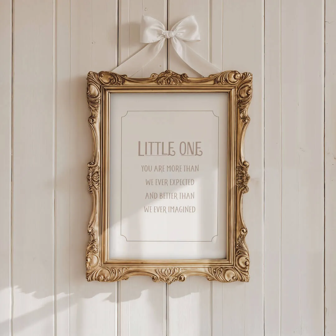 Little One Digital Wall Art