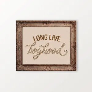 Long Live Boyhood Digital Wall Art
